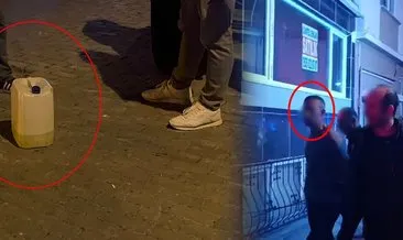 Bursa'da vahşet anları! Tartıştığı kadını sokak ortasında benzin döküp yakmaya çalıştı! #bursa