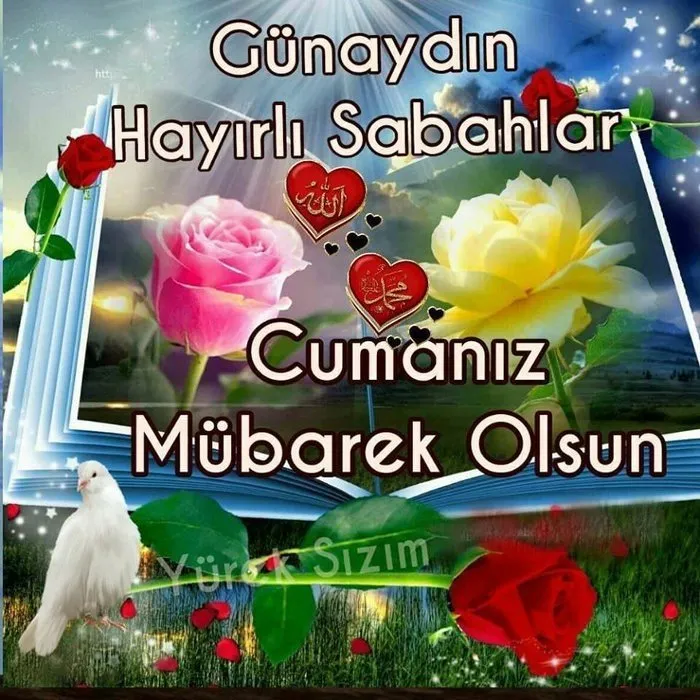 iste 2017 resimli cuma mesajlari