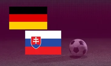 MAÇ YAYIN BİLGİSİ! Almanya - Slovakya maçı hangi kanalda yayında? 2026 FIFA Dünya Kupası Elemeleri A Grubu