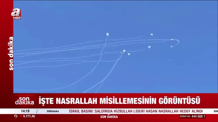 Savaşın sıcak görüntüsü A Haber'de
