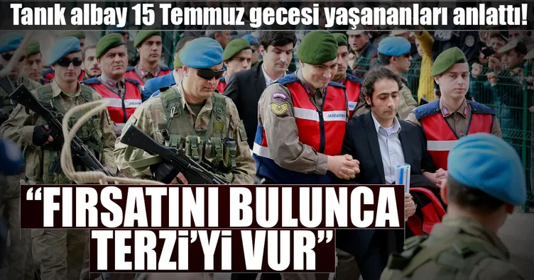 Fırsatını bulunca Terzi’yi vur!