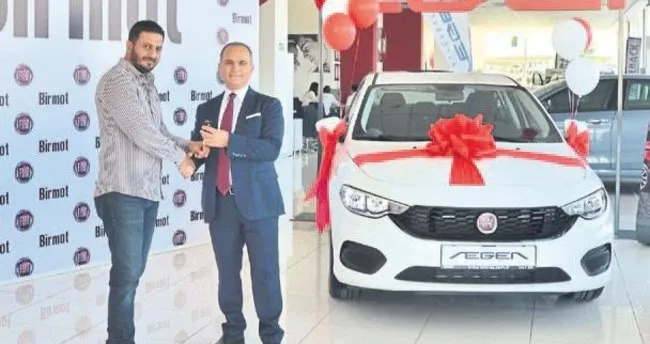 Birmot’a geldi Fiat Egea kazandı