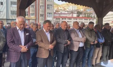 Yangında ölen Derelioğlu, Gümüşhane'de son yolculuğuna uğurlandı #gumushane