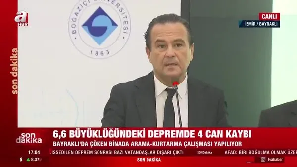Kandilli Rasathanesi Müdürü'nden canlı yayında İzmir depremi hakkında flaş açıklamalar | Video