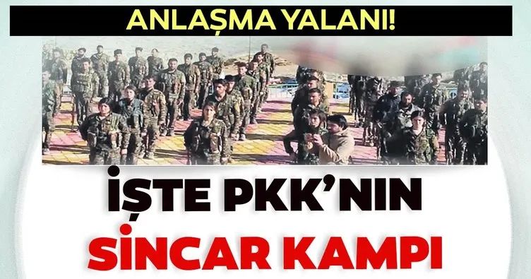 İşte PKK’nın Sincar kampı