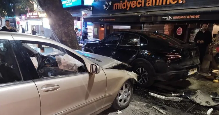 Çengelköy’de feci kaza! 1’i ağır 4 yaralı