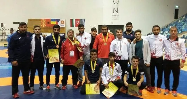 Türkiye güreşte Balkan Şampiyonu oldu