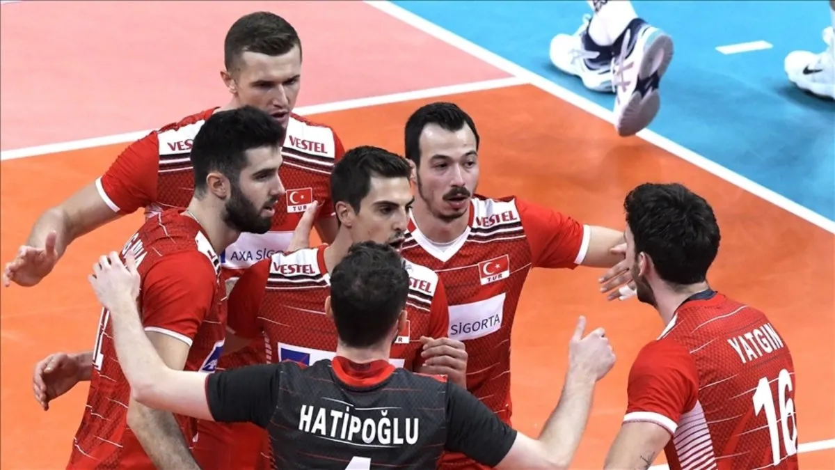 A Milli Erkek Voleybol Takımı'nın 2025 Milletler Ligi'ndeki grupları belli oldu