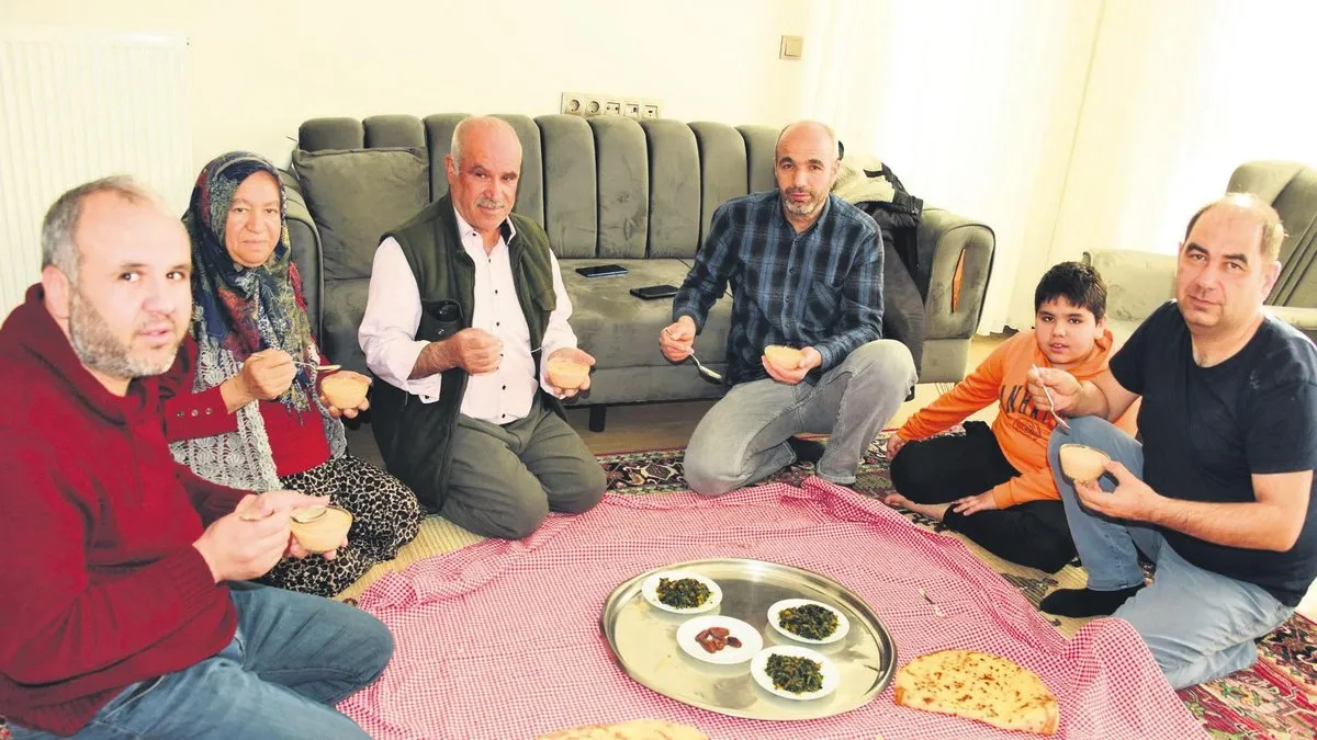 Yeni yuvada iftar mutluluğu