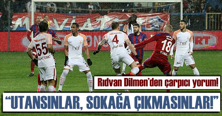 Rıdvan Dilmen’den çarpıcı yorum!
