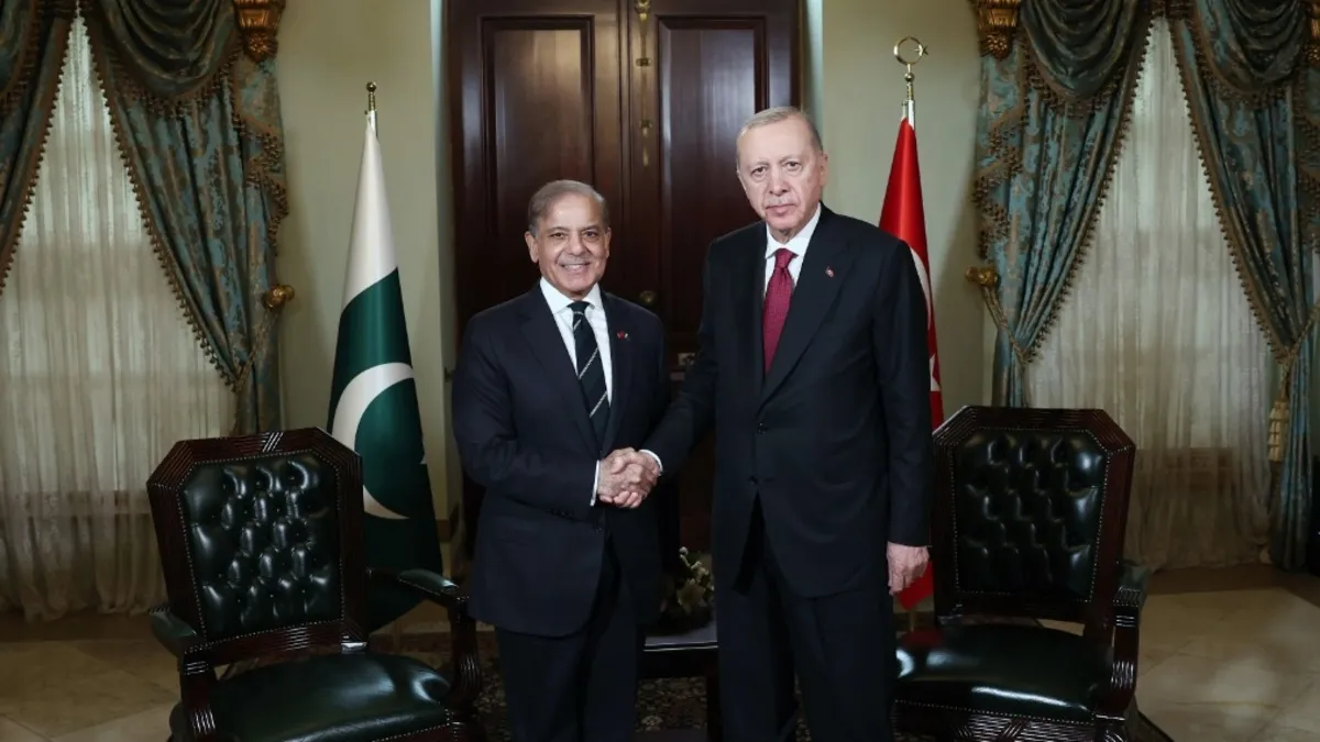 Son dakika | Başkan Erdoğan Şahbaz Şerif'i kabul etti Son dakika | Başkan Erdoğan Şahbaz Şerif'i kabul etti