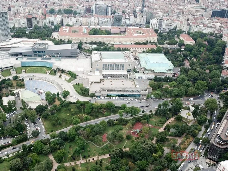 Ortak yayının yapılacağı Lütfü Kırdar Kongre Merkezi ve çevresinde geniş güvenlik önlemleri alındı