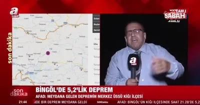 Son dakika haberi: Bingöl’de çok şiddetli deprem! A Haber muhabiri olay yerinden aktardı | Video