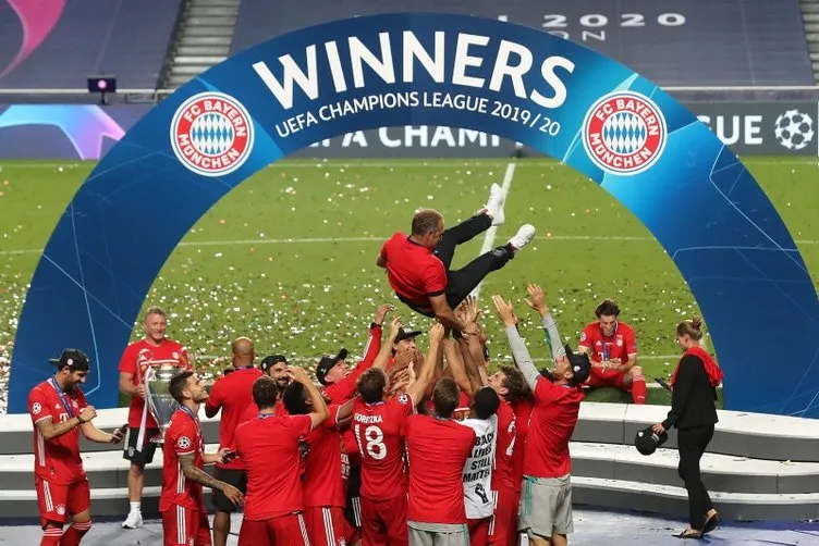 Bayern Münih kupasını aldı! İşte o görüntüler...