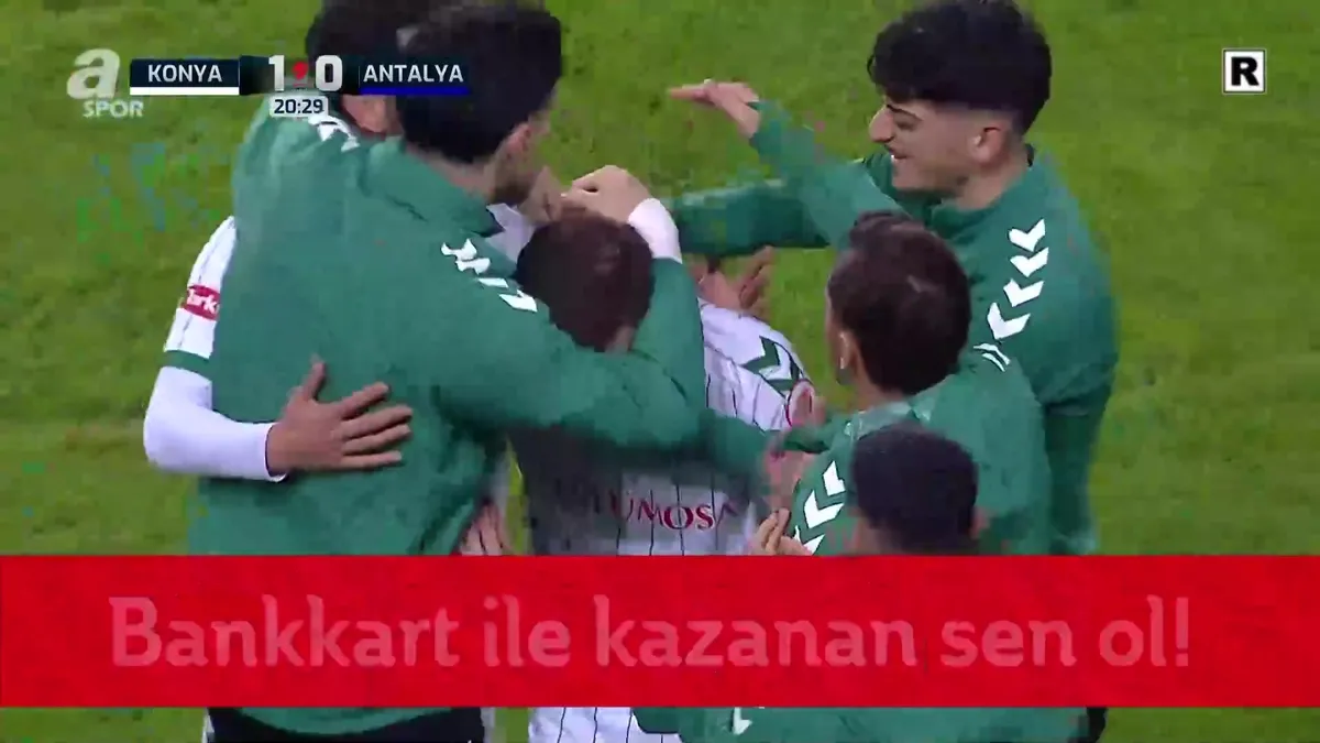 GOL | T. Konyaspor 1-0 H. Antalyaspor videosunu izle