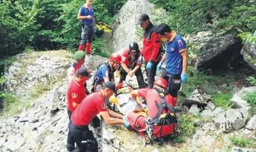 70 metreden düşen genç dağcı hayatını kaybetti