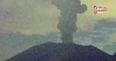 Japonya’da yanardağ patladı