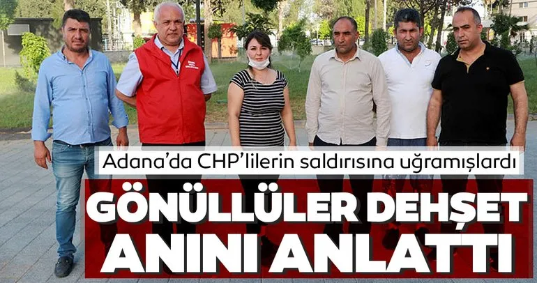 Saldırıya uğramışlardı! Vefa Destek Grubu o korku dolu anları anlattı