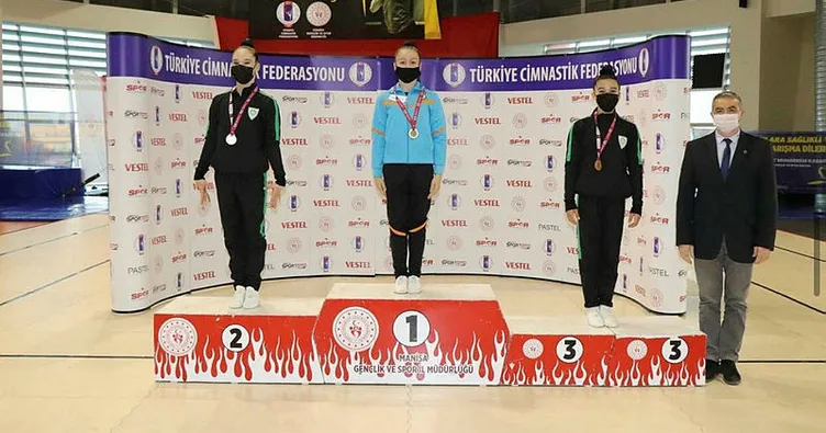 Cimnastik şampiyonasına Manisa damgası