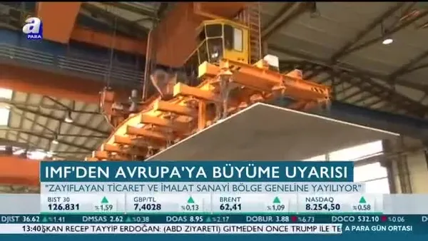 IMF'den Avrupa'ya büyüme uyarısı