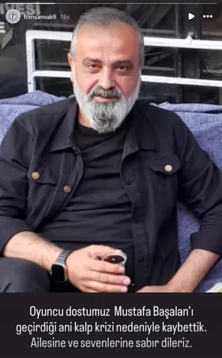 Oyuncu Mustafa Başalan 52 yaşında hayatını kaybetti!