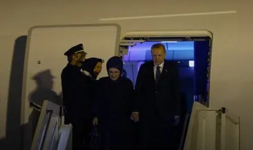 Başkan Erdoğan, yurda döndü