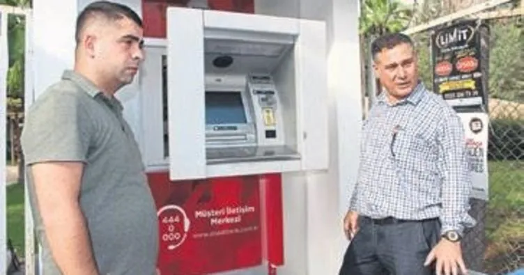 ATM’de kart kopyalama düzeneği bulundu