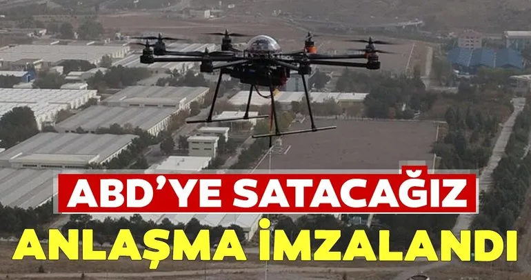 Türkiye ABD’ye 65 milyon dolarlık drone satacak
