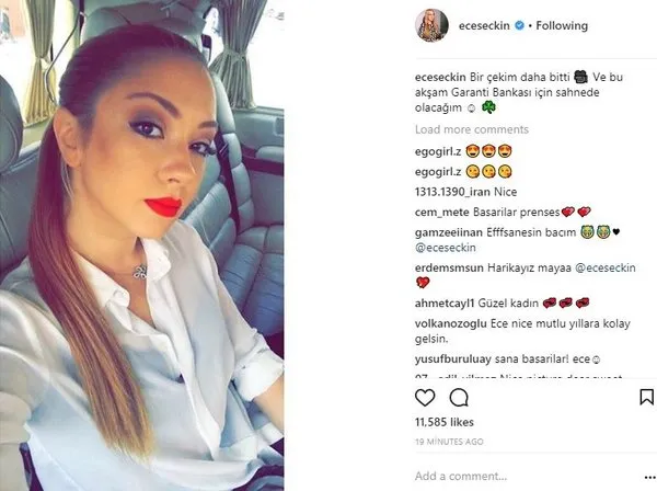 Ünlülerin Instagram paylaşımları (28.12.2017)