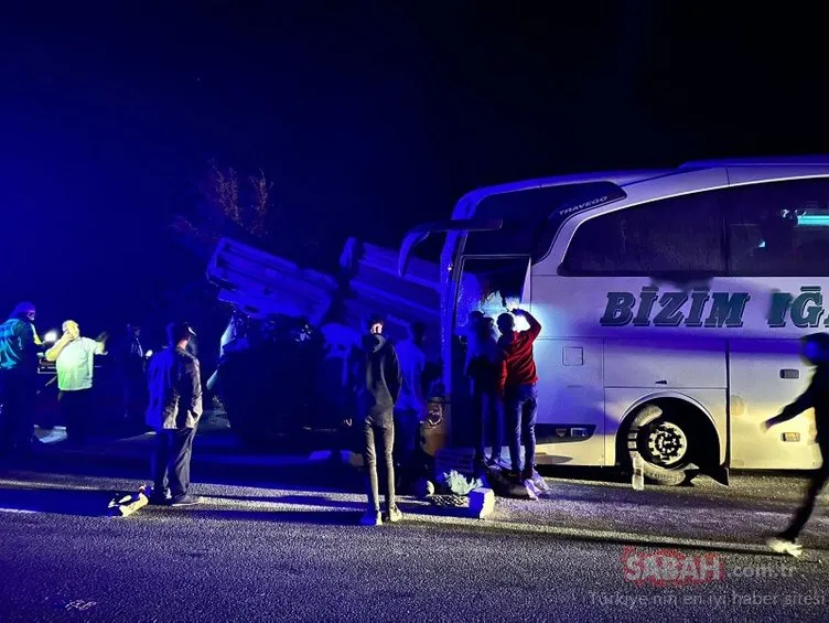 Erzurum’da katliam gibi kaza: 2 ölü 18 yaralı