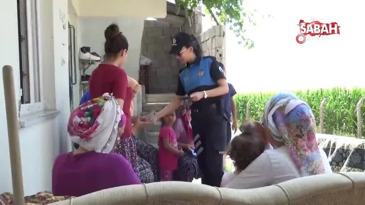 Polisi görünce çocuklarını boğuldu sanıp feryat ettiler!