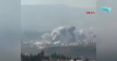 Rus uçakları Halep ve İdlib yakınlarındaki köyleri bombaladı