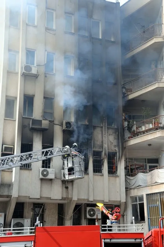 Antalya'da yangın