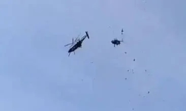Malezya’da askeri helikopter çarpıştı!