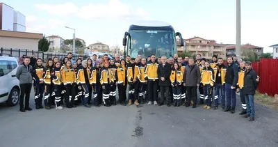 Sakarya’dan 36 personel daha deprem bölgesine gitti