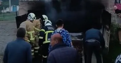 Tandırlıkta çıkan yangın korkuttu #kirikkale