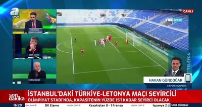 Son dakika! Türkiye - Letonya maçı seyircili oynanacak | Video