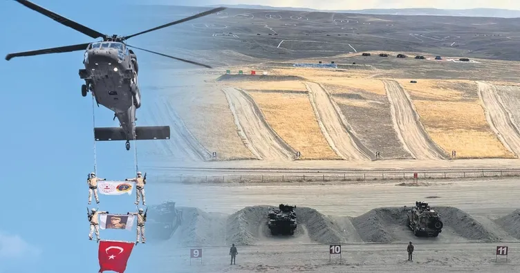 6 silah ve sistem ilk kez kullanıldı