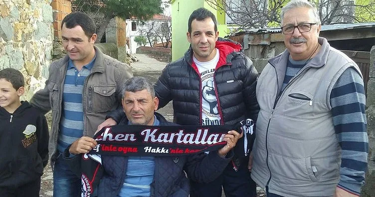 Galatasaraylı engelliye Beşiktaş desteği