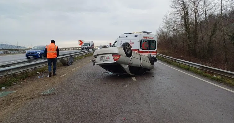 Zonguldak’ta feci kaza: 3 yaralı