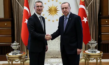 Cumhurbaşkanı Erdoğan Stoltenberg’i kabul etti