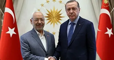 Cumhurbaşkanı Erdoğan, Nahda lideri Gannuşi’yi kabul etti