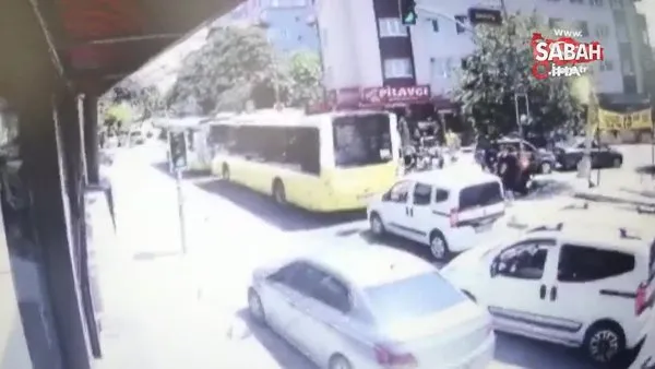 Ataşehir'de HES kodu olmayan yolcu, otobüs şoförünü darp edip kaçtı | Video