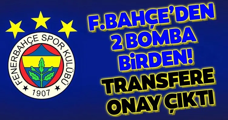 Fenerbahçe’ye iki bomba birden! Barcelona...