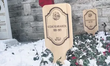 Usta şairin kabri ‘Kar’ şiirindeki gibi
