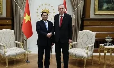 Başkan Erdoğan, Vietnam Başbakanı Chinh’i kabul etti