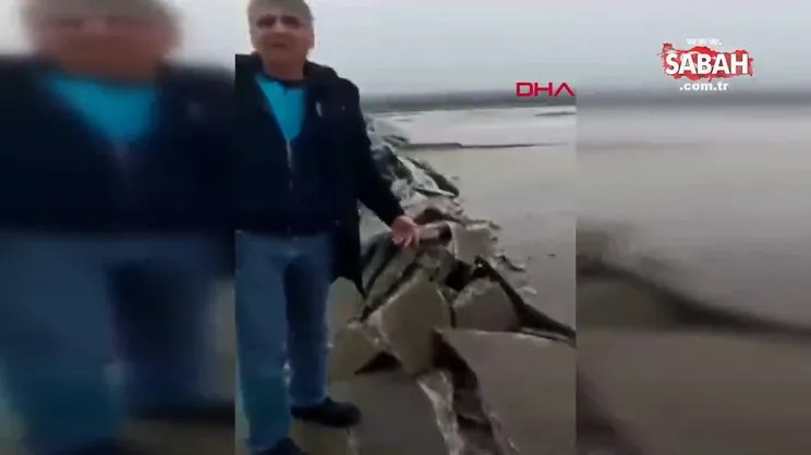 7.7'lik deprem sonrası Hatay'da havalimanı pisti yarıldı | Video