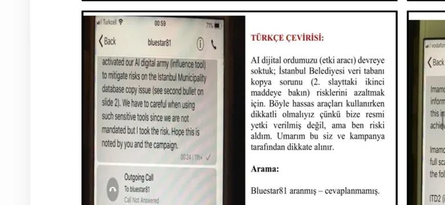 İBB seçimlerinde kriptolu casusluk skandalı! Wickr üzerindeki yazışmalar ortaya çıktı
