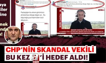 CHP’li Aykut Erdoğdu’dan A Haber’e kara propaganda