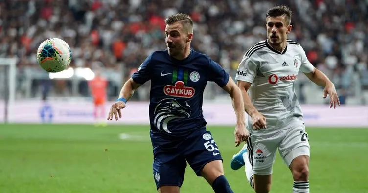 Çaykur Rizespor hata yapmadı, Beşiktaş puanları evinde bıraktı